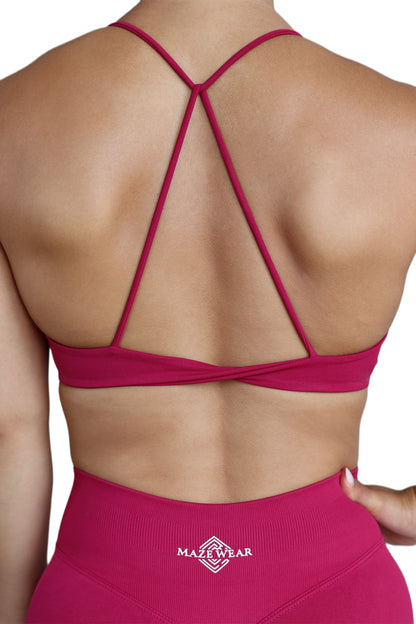 Sports bra Cherry Red